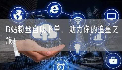 B站粉丝自助下单，助力你的追星之旅！