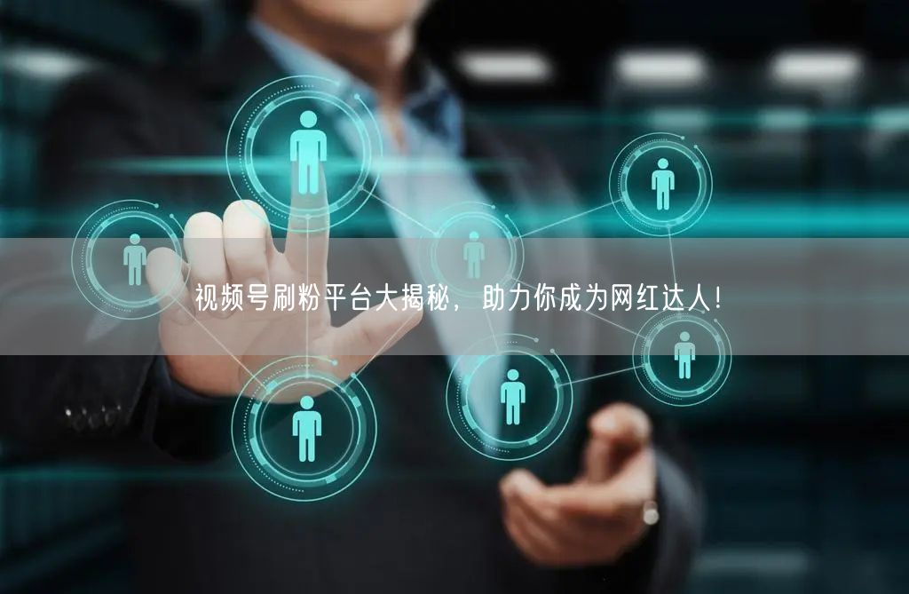 视频号刷粉平台大揭秘，助力你成为网红达人！