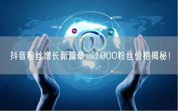 抖音粉丝增长新篇章：1000粉丝价格揭秘！